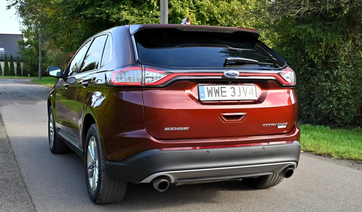 Ford EDGE cena 71800 przebieg: 80000, rok produkcji 2015 z Bytom małe 596